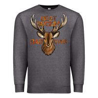 Charcoal Heather best buckin' dad ever deer Premium Sweatshirt - Jasminsmagicworld