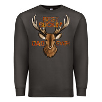 Smoke best buckin' dad ever deer Premium Sweatshirt - Jasminsmagicworld
