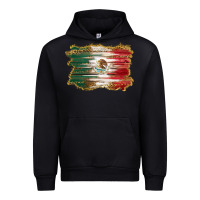 Black mexican flag with leopard Urban Hoodie - RanaPortraitStore
