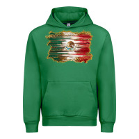 Emerald mexican flag with leopard Urban Hoodie - RanaPortraitStore