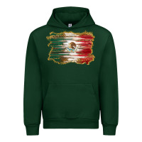 Foreset Green mexican flag with leopard Urban Hoodie - RanaPortraitStore