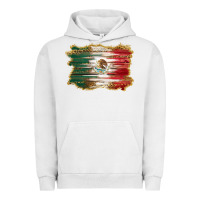 Pigment Lunar Rock mexican flag with leopard Urban Hoodie - RanaPortraitStore