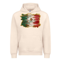 Sandshell mexican flag with leopard Urban Hoodie - RanaPortraitStore