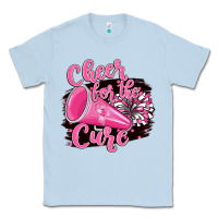Dusty Blue Cheer For The Cure Classic Tee - BarkalooDesign