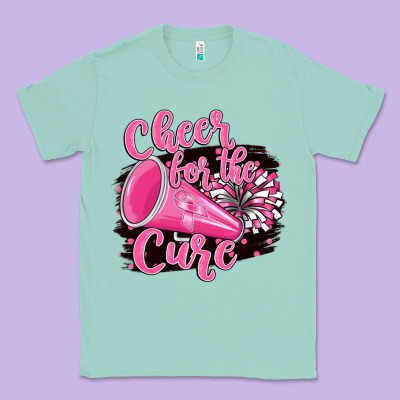 Cheer For The Cure Classic Tee Designed By Barkaloodesign