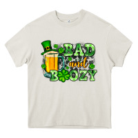 Cream St. Patrick's Bad and boozy Heavy Core Tee - OliviaCreatesArt