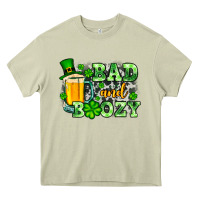 Mossy St. Patrick's Bad and boozy Heavy Core Tee - OliviaCreatesArt