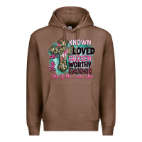 Chestnut she is loved Premium Hoodie - BarkalooDesign