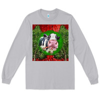 Moon Dust christmas holstein Long Sleeve Tee - LillyAllenDesigns