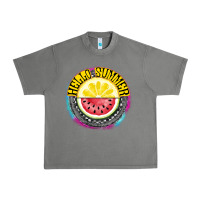 Tornado Hello Summer Urban Heavy Tee - CowhideDigitalArt