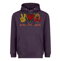 Plum Peace Love Lupita Heavyweight Hoodie - Jasminsmagicworld