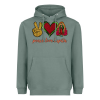 Sage Peace Love Lupita Heavyweight Hoodie - Jasminsmagicworld