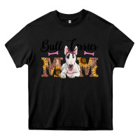 Black western bull terrier mom Heavy Core Tee - RanaPortraitStore