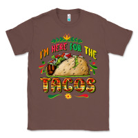 Chestnut I'm here for the tacos Classic Tee - FaDigitalArtStudio