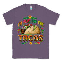 Lavender I'm here for the tacos Classic Tee - FaDigitalArtStudio