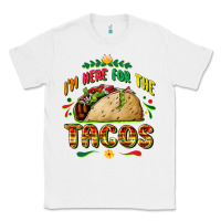White I'm here for the tacos Classic Tee - FaDigitalArtStudio
