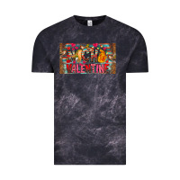 Cloud Black Nach Valentine Vintage Tee - CowhideDigitalArt