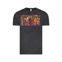 Vintage Black Nach Valentine Vintage Tee - CowhideDigitalArt