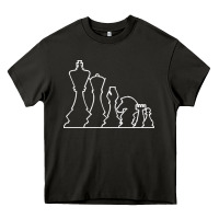 Asphalt chess t  shirt chess Heavy Core Tee - maiPhamDesign