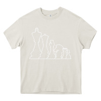 Cream chess t  shirt chess Heavy Core Tee - maiPhamDesign
