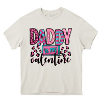 Cream daddy is my valentine Heavy Core Tee - OliviaCreatesArt