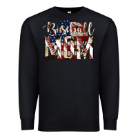 Black baseball mom Premium Sweatshirt - Jasminsmagicworld
