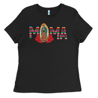 Black Mama Our Lady Ladies Tee - CowhideDigitalArt