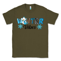 Army Green winter vibes Classic Tee - RanaPortraitStore
