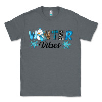 Charcoal Heather winter vibes Classic Tee - RanaPortraitStore