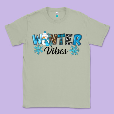 Winter Vibes Classic Tee Designed By Ranaportraitstore