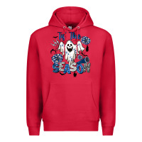 Cardinal Tis' The Season Cheer Ghost Premium Hoodie - BarkalooDesign