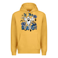 Mustard Tis' The Season Cheer Ghost Premium Hoodie - BarkalooDesign