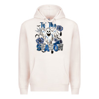 Pale Pink Tis' The Season Cheer Ghost Premium Hoodie - BarkalooDesign