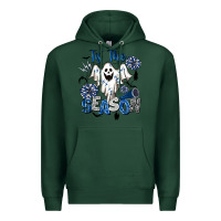 Sports Green Tis' The Season Cheer Ghost Premium Hoodie - BarkalooDesign