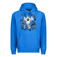 True Royal Tis' The Season Cheer Ghost Premium Hoodie - BarkalooDesign