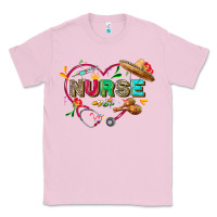 Bubblegum Pink Cinco de mayo Nurse Classic Tee - FaDigitalArtStudio