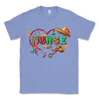 Colony Blue Cinco de mayo Nurse Classic Tee - FaDigitalArtStudio
