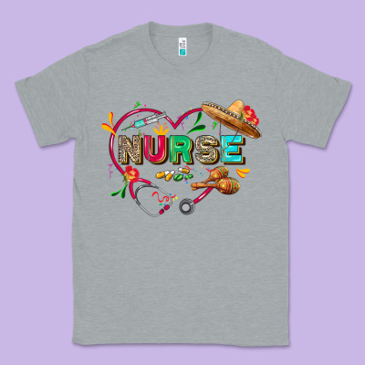 Cinco De Mayo Nurse Classic Tee Designed By Fadigitalartstudio