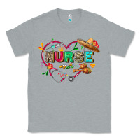 Heather Grey Cinco de mayo Nurse Classic Tee - FaDigitalArtStudio