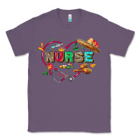 Lavender Cinco de mayo Nurse Classic Tee - FaDigitalArtStudio
