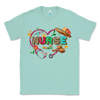 Seafoam Cinco de mayo Nurse Classic Tee - FaDigitalArtStudio
