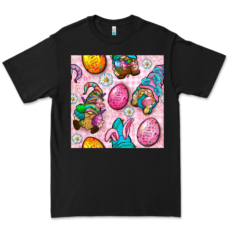 Easter Gnomies Seamless Pattern Premium Tee by BundleAndBundleShop | Teevron