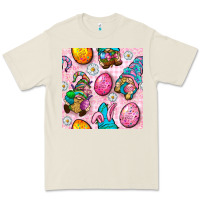 Bone Easter Gnomies Seamless Pattern Premium Tee - BundleAndBundleShop
