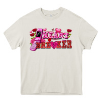 Cream Heart breaker Valentine's Day Heavy Core Tee - FaDigitalArtStudio