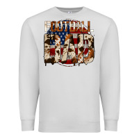 Dove Grey american football dad Premium Sweatshirt - Jasminsmagicworld