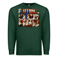 Sports Green american football dad Premium Sweatshirt - Jasminsmagicworld