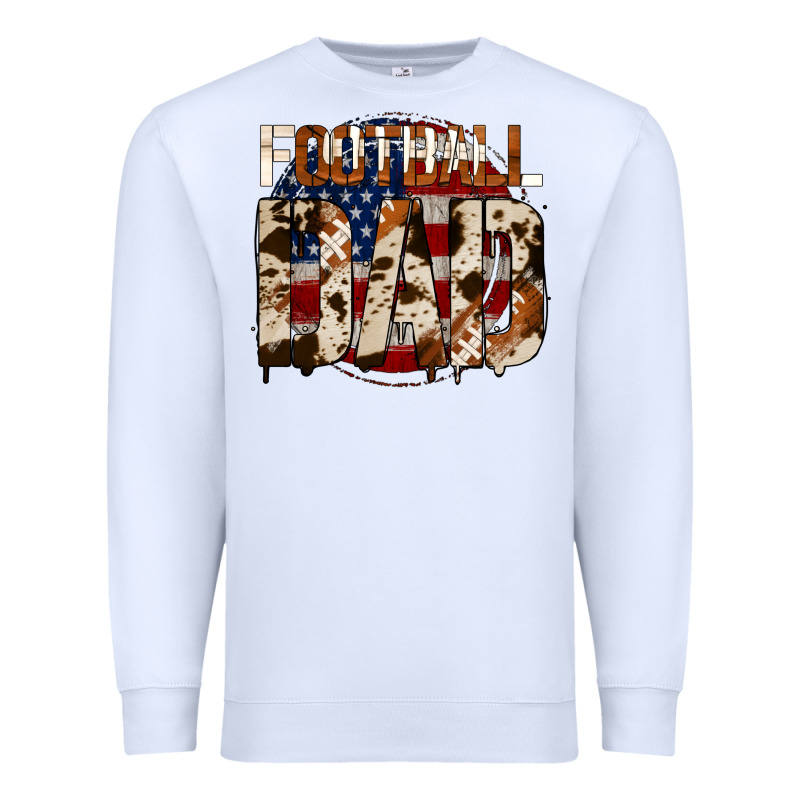 American Football Dad Premium Sweatshirt by Jasminsmagicworld | Teevron