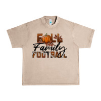 French Oak Fall Family Football Urban Heavy Tee - LillyAllenDesigns