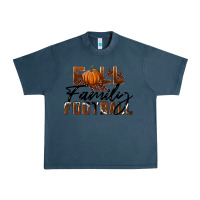 Midnight Navy Fall Family Football Urban Heavy Tee - LillyAllenDesigns