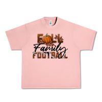 Salmon Fall Family Football Urban Heavy Tee - LillyAllenDesigns